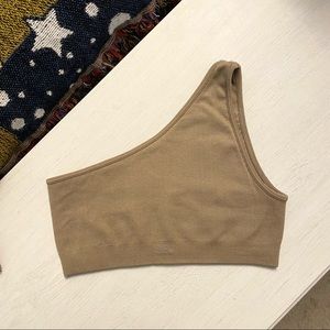 SET Active Sculptflex Ribbed One Shoulder Bra